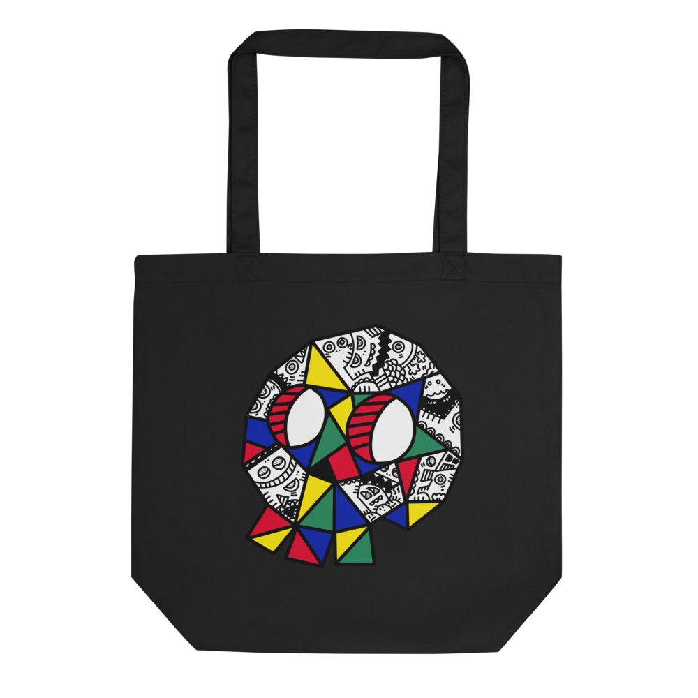 Skull Doodle Eco Tote Bag